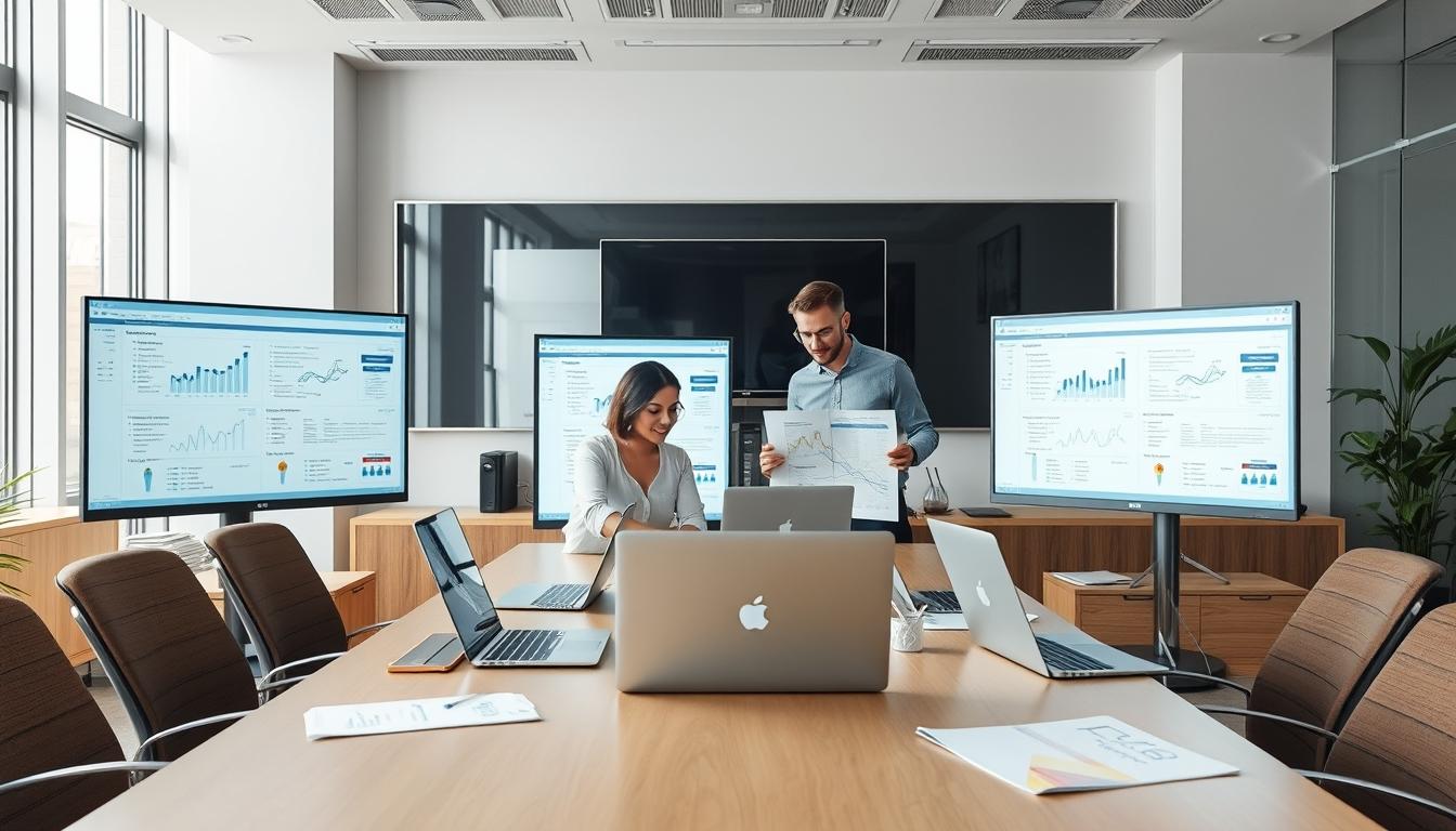 Business software planning session