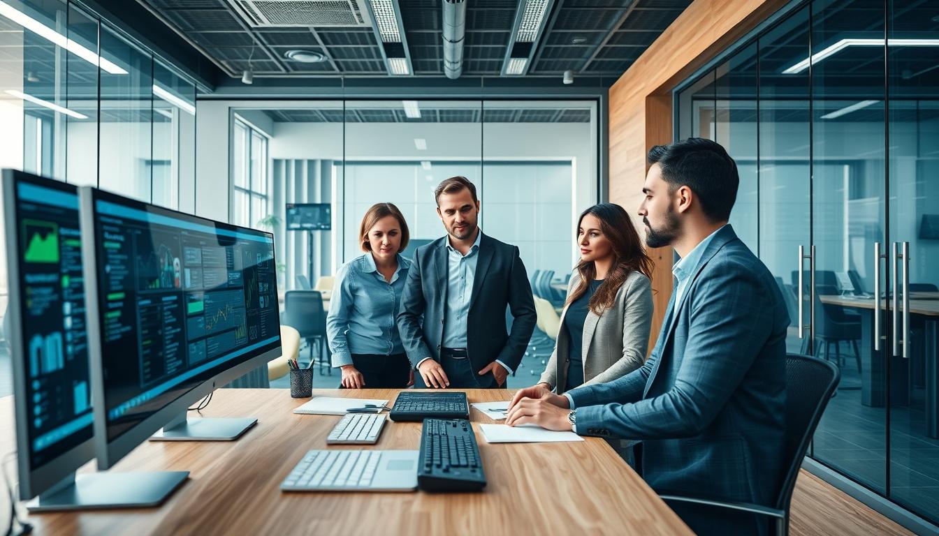 Business growth supported by software development